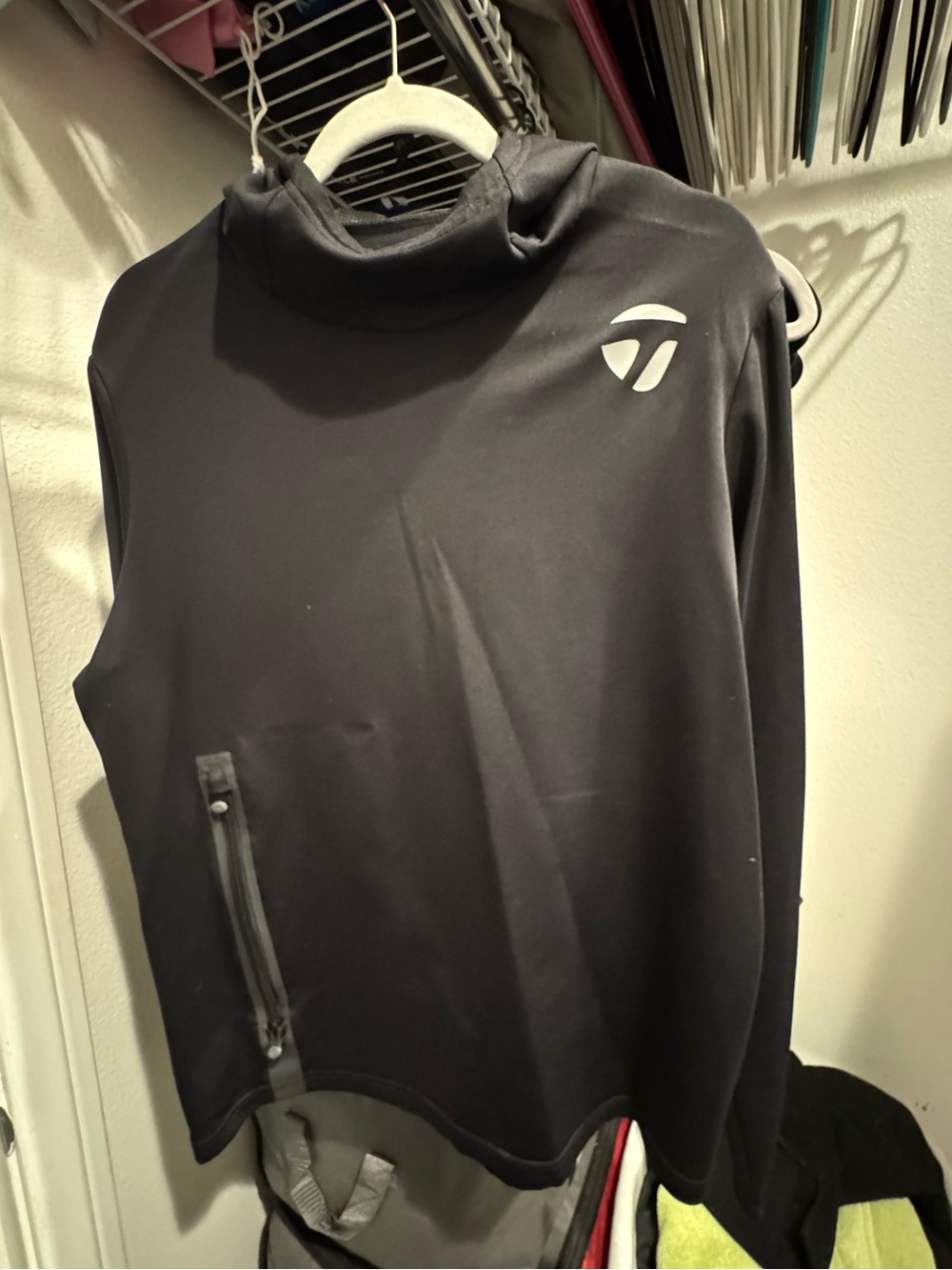 Greyson / Taylor Made Black Hooded Athletic Top